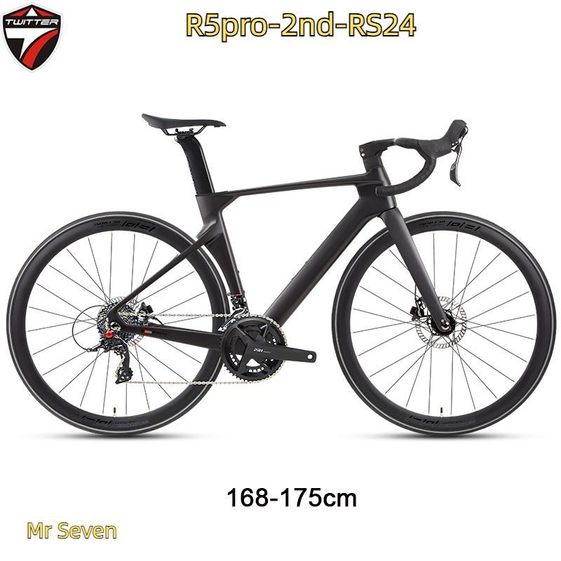 TWITTERBIKEВелосипедШоссейный,R5pro-2nd-2025-RS24-ALLOYWHEEL