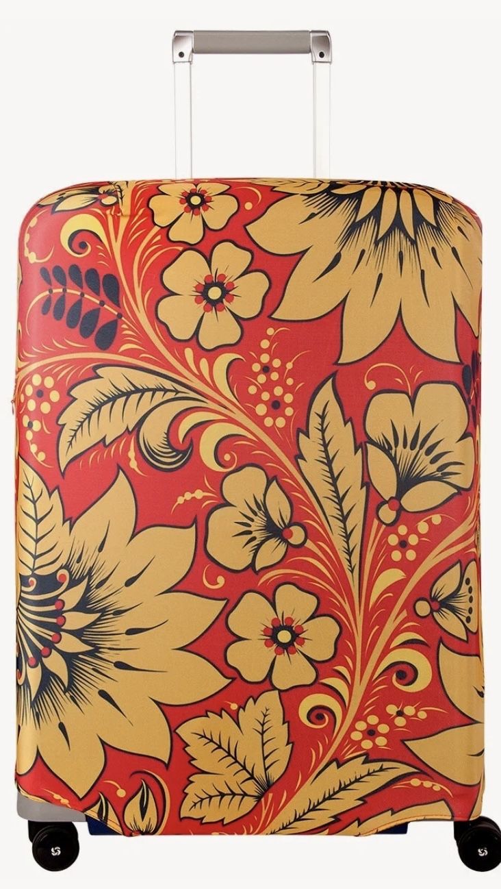 Чехол на чемодан Хохлома (SP180) размер М/L