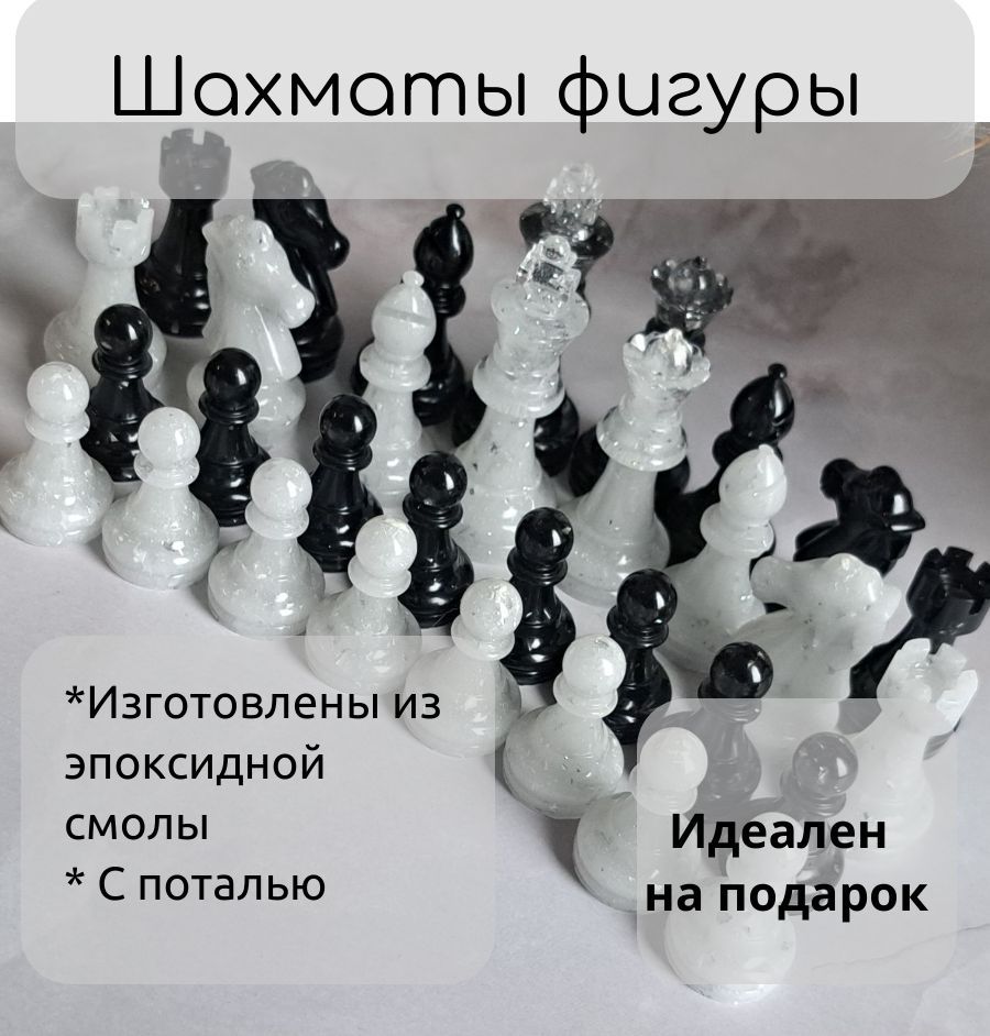 Шахматные фигуры без доски