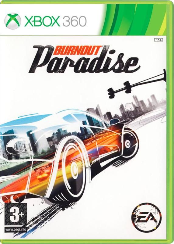 Игра Burnout Paradise (XBox 360, Английская версия)