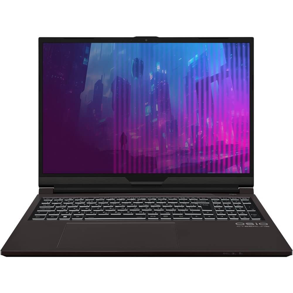 OSiOCyberLineC160i-001Ноутбук16",IntelCorei5-12600H,RAM16ГБ,SSD512ГБ,NVIDIAGeForceRTX3050(6Гб),Безсистемы,(C160i-001),коричневый,Русскаяраскладка