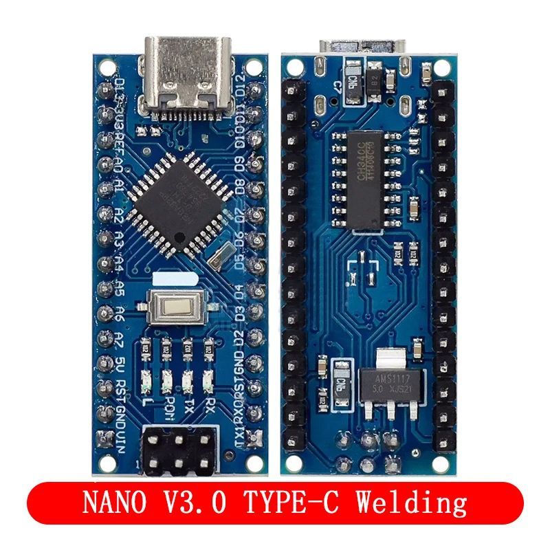 Мини/Type-C/MicroUSBNano3.0СзагрузчикомсовместимыйNanoконтроллердляarduinoCH340USBдрайвер16MhzATMEGA328P