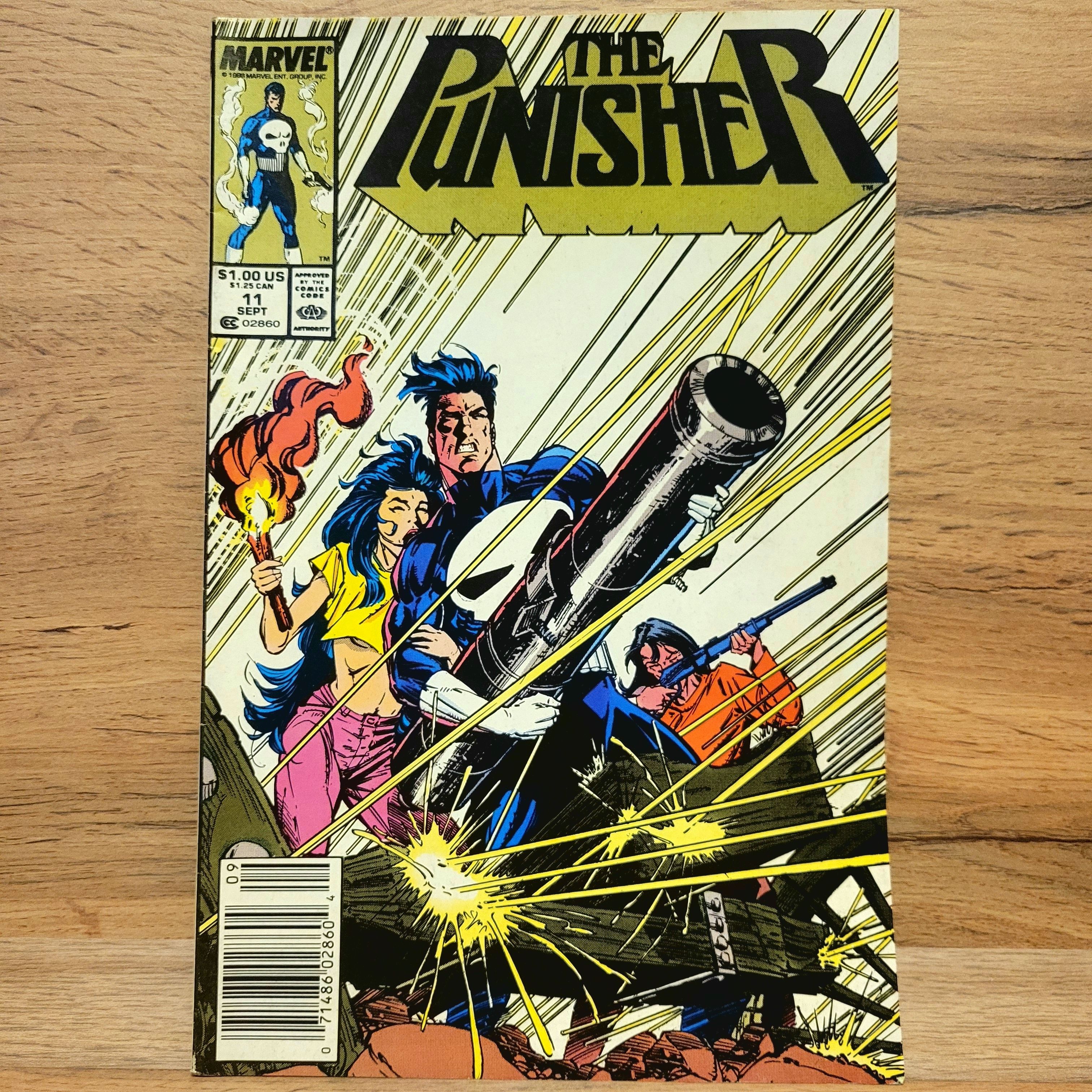 Ретро Комикс Punisher #11. 1988 Год. | Lee