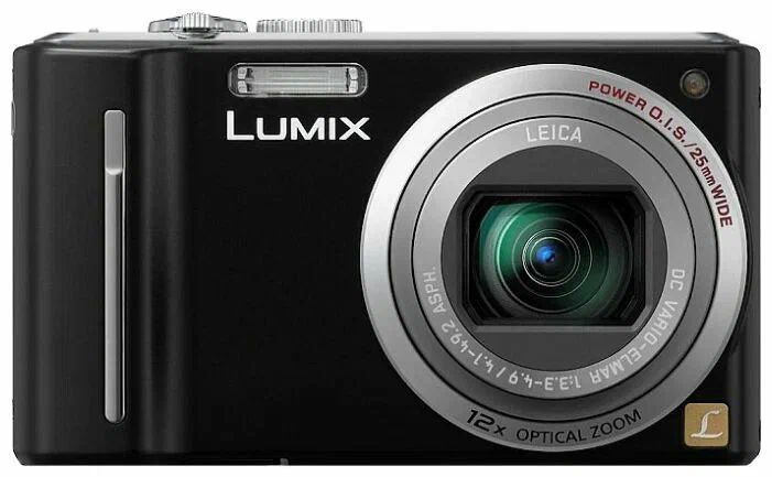 Panasonic Компактный фотоаппарат Lumix DMC-TZ8, черный