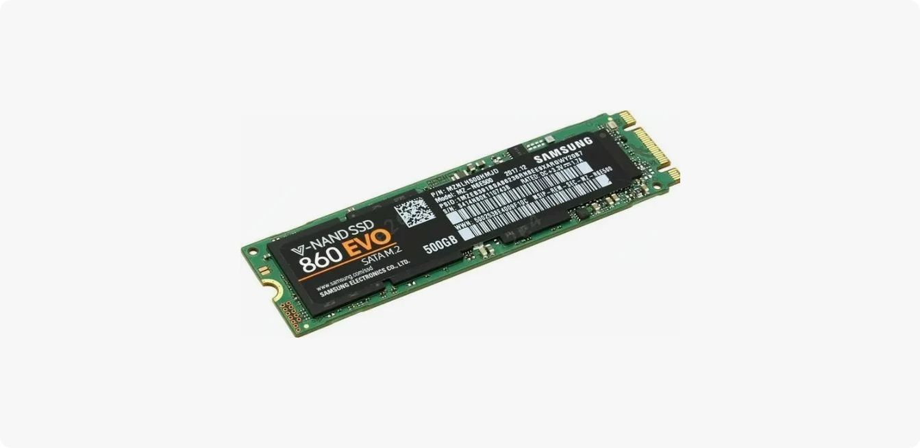 500ГБВнутреннийSSD-дискНакопительSSDM.22280,500GbSamsung860EVO(MZ-N6E500BW)