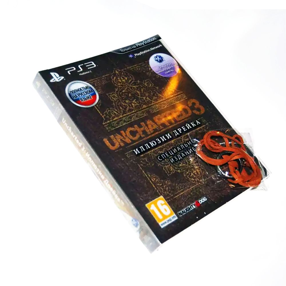 Игра Uncharted 3 Иллюзии Дрейка Специальное издание (PlayStation 3, Русская версия)