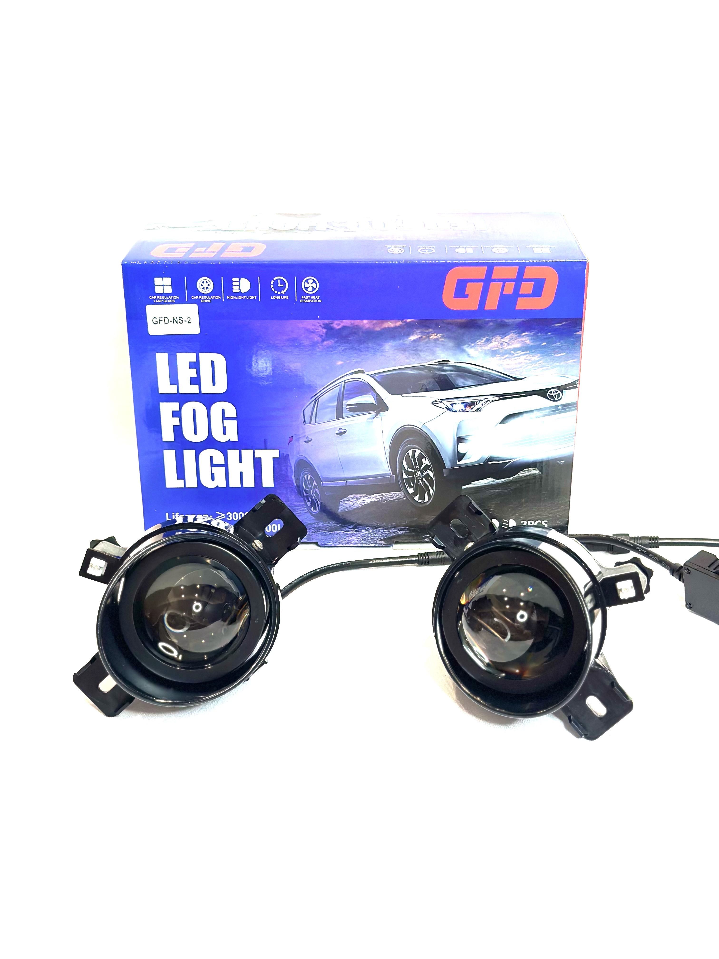 BI LED линзы в птф "Яркий свет" Nissan Teana, Qashqai, X-Trail и другие