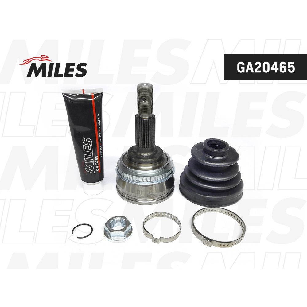 ШРУС наружный TOYOTA CAMRY/LEXUS ES300 3.0 91-97 (с ABS) (GKN 302860) GA20465 MILES GA20465, oem 4341006180