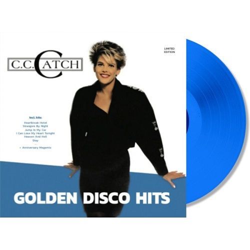 Виниловая пластинка C.C.Catch. Golden Disco Hits (LP, Compilation, Blue Vinyl)