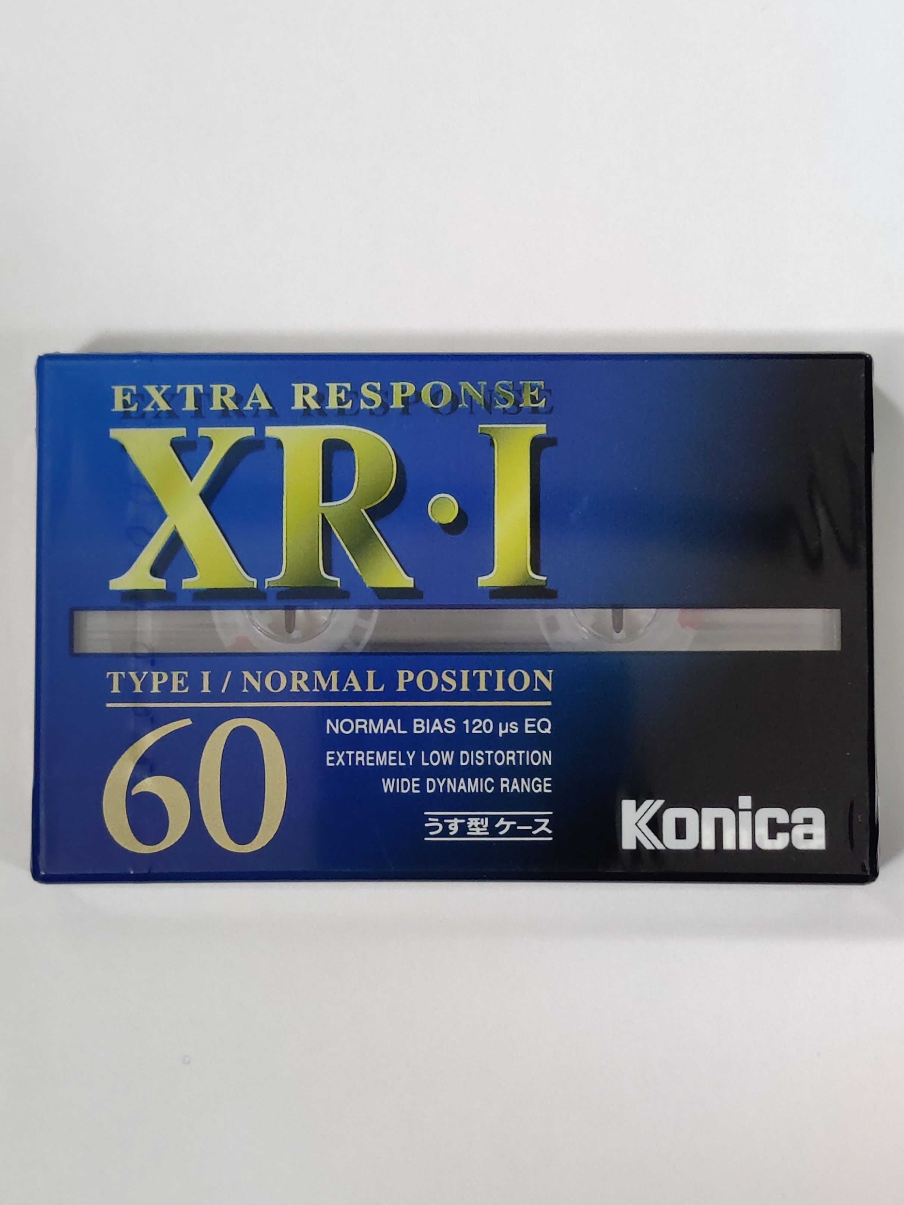 Аудиокассета запечатанная KONICA XR-1 60