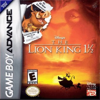 Игровой картридж Lion King (Король Лев 1,5) GBA, рус.версия (Platinum) (64M)