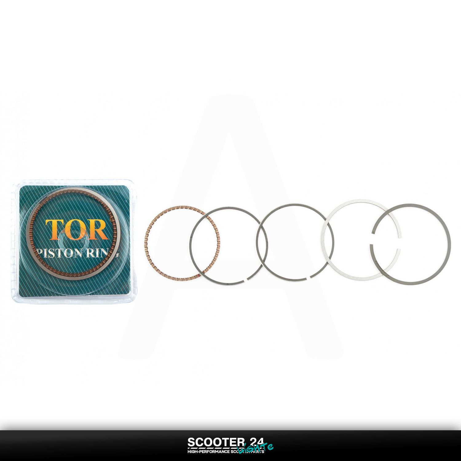 Кольца на мотоцикл 4T CB/CG 157FMI 163FML 165FMM 61 /00 мм (150/175cc STD) "TOR"