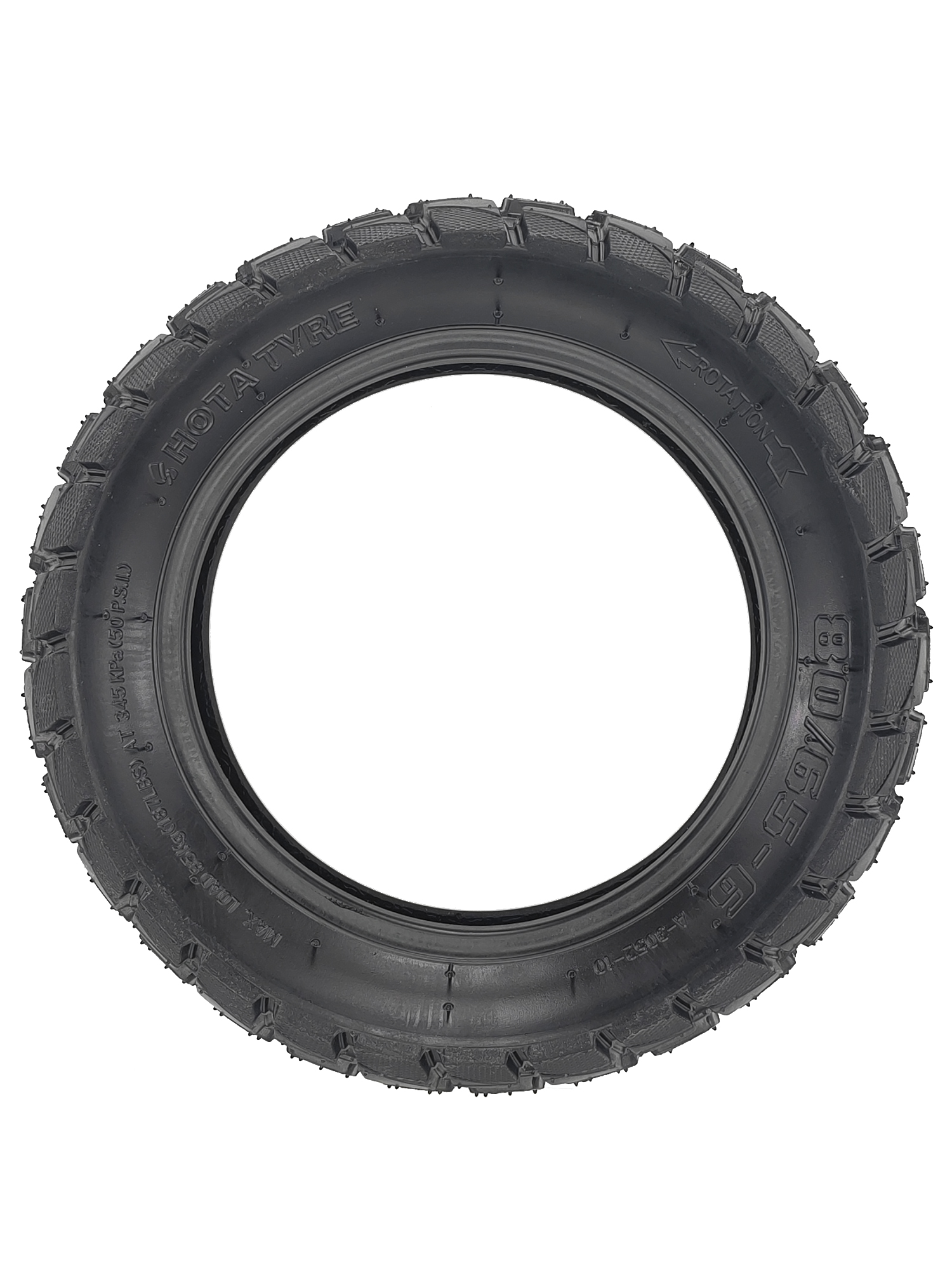 HOTA A-3052, 80/65-6, внедорожная покрышка для электросамоката Kugoo G1, M4, M4 Pro — ЗИП для роликов, самокатов, скейтбордов — фото 6