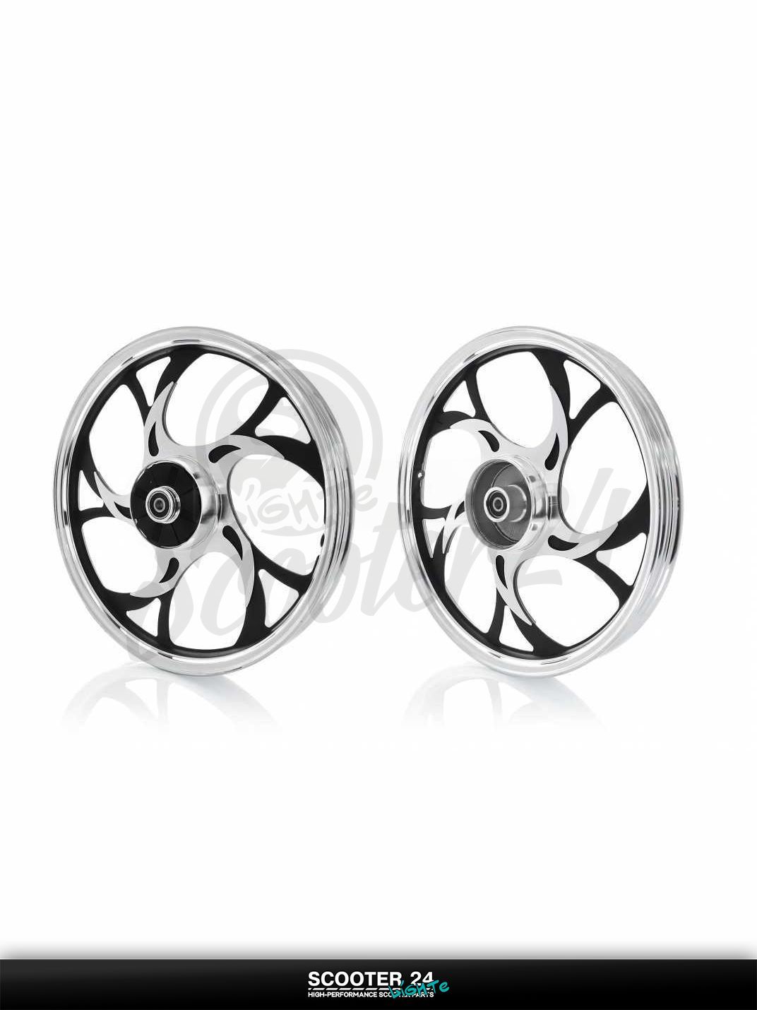 Диск колеса задний 17 дюймов 1.40 Alpha / Active d12, литой # треугольник / Альфа и Актив