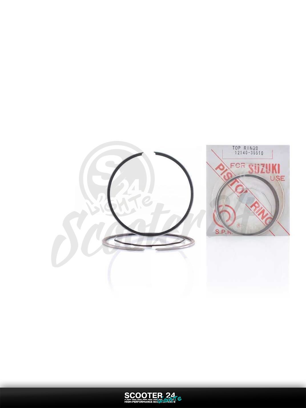 Кольца комплект на скутер Suzuki Address 100/110 кубов / Сузуки Аддресс AD .STD 52.50 "SPR" (блистер)