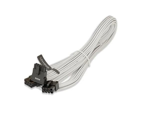 Кабель PCI-E Seasonic SS-2X8P-12VHPWR-600 White - купить по низкой цене ...