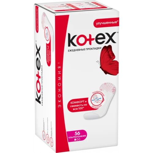 Kotex Прокладки женские 56 шт - купить с доставкой по выгодным ценам в ...