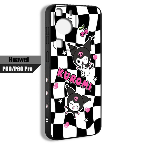 чехол для смартфона Подходит для Huawei P60 Куроми Милая Аниме Kuromi ...