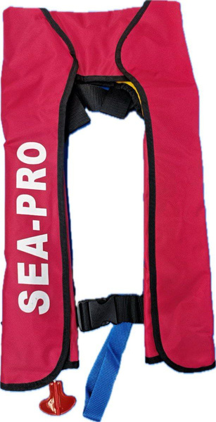 Жилет спасательный SEA-PRO, автоматический, красный, до 150 кг ...