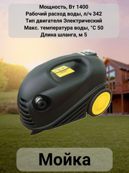 Мойка высокого давления 1400 Вт - купить в интернет-магазине OZON с ...