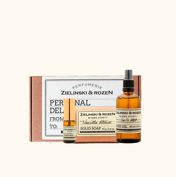 Подарочный набор Zielinski & Rozen с маслом для тела Vanilla Blend ...