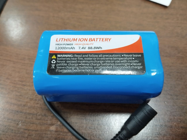 Аккумулятор 12000 мАч для прикормочного кораблика - купить с доставкой ...