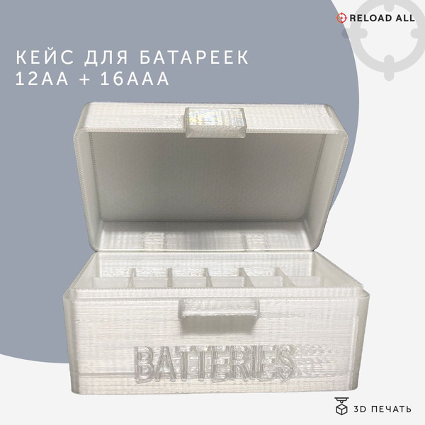 Контейнер для батареек Пластик купить по доступной цене с доставкой в ...