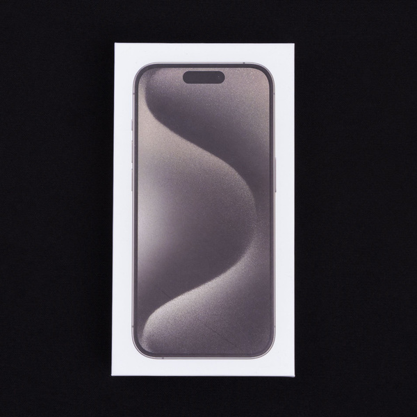 Коробка для iPhone 15 Pro / Коробка для айфона 15 Про / Натуральный ...