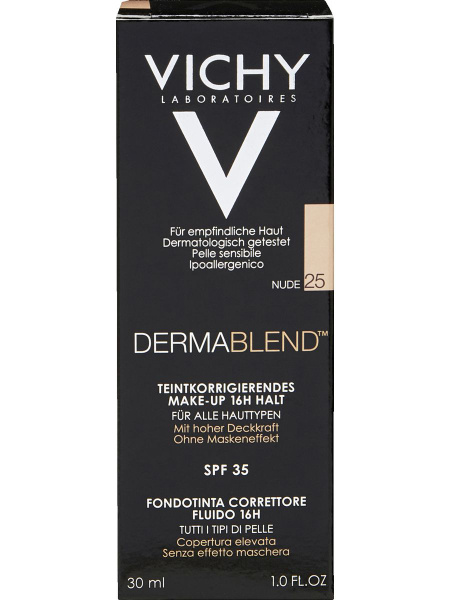 Тональный крем VICHY DERMABLEND Teint-korrigierendes Make-Up купить на ...