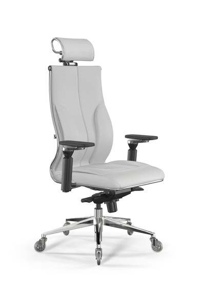 Кресло руководителя Метта Кресло Samurai Lux_Белый - купить по выгодным ...