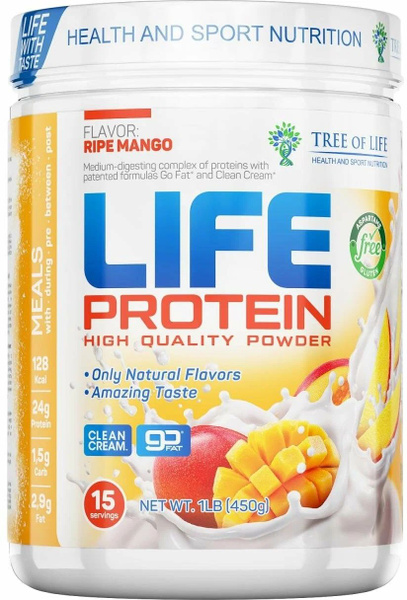Комплексный протеин Tree of Life Protein 450 гр Манго - купить с ...