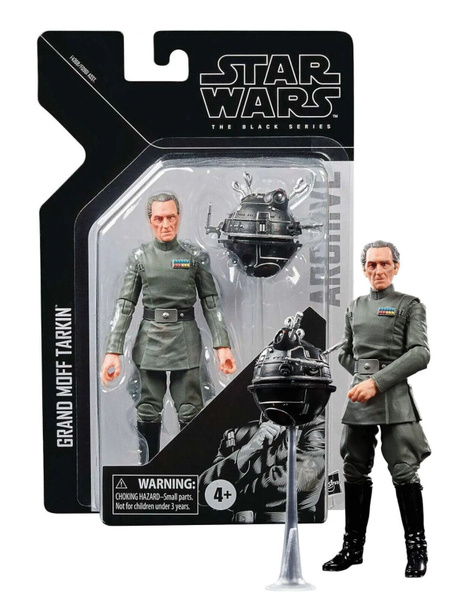 Action Figure Star Wars The Black Series Archive: Grand Moff Tarkin, Scala 15 Cm, Collezionabile Con Accessorio Ispirato A Una Nuova Speranza
