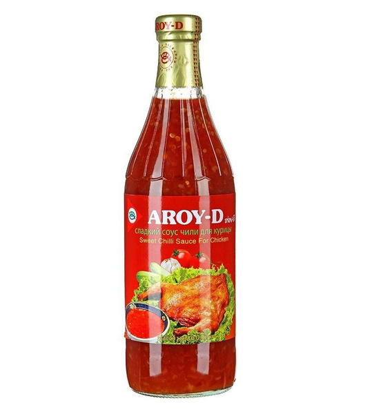 Соус сладкий чили для курицы AROY-D 920 г - купить с доставкой по ...