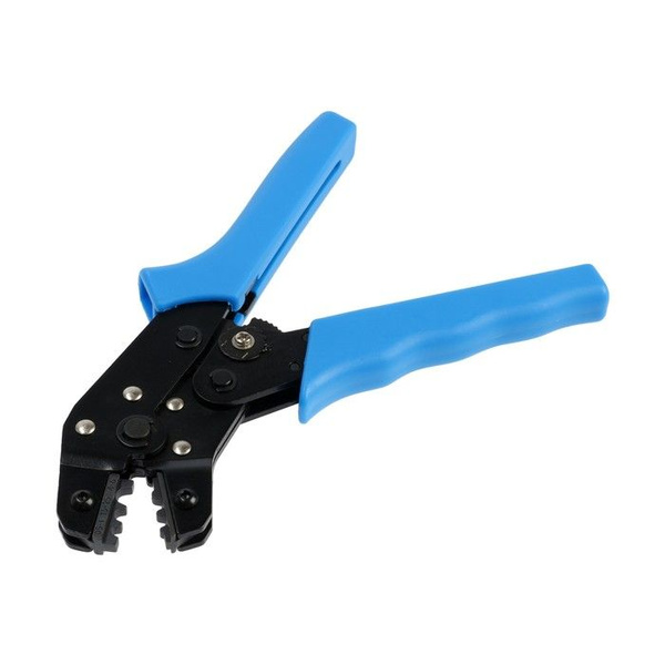 Пресс-клещи ТУНДРА, для обжима неизолированных медных наконечников и ...