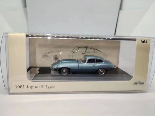 Maqueta Gfcc 1:64 1961 Jaguar E-type Ice Blue | Meses sin interés Maqueta Gfcc 1:64 1961 Jaguar E-type Ice Blue | Meses sin interés
