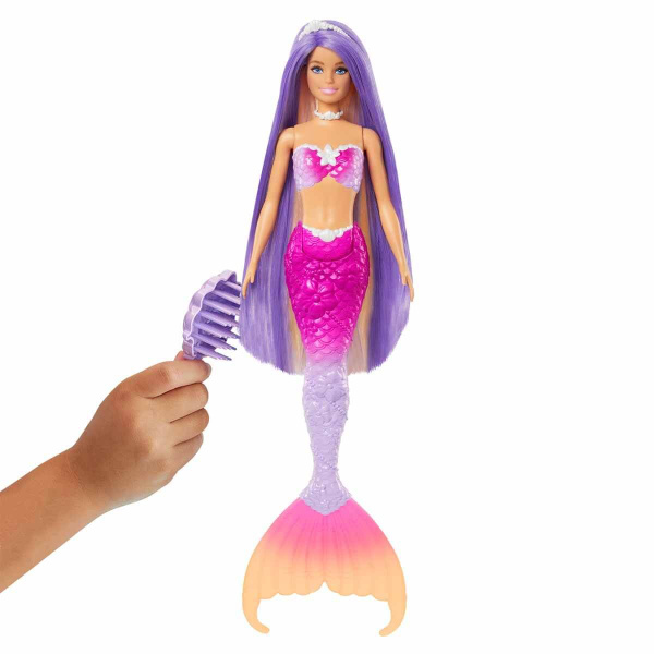 Barbie Меняющая цвет кукла-русалка HRP97 - купить с доставкой по ...
