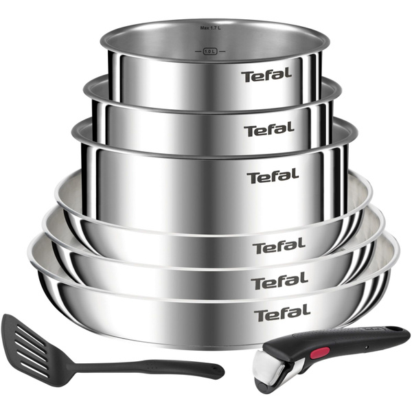 Набор посуды со съемной ручкой Tefal Ingenio Emotion L896S804, 8 ...