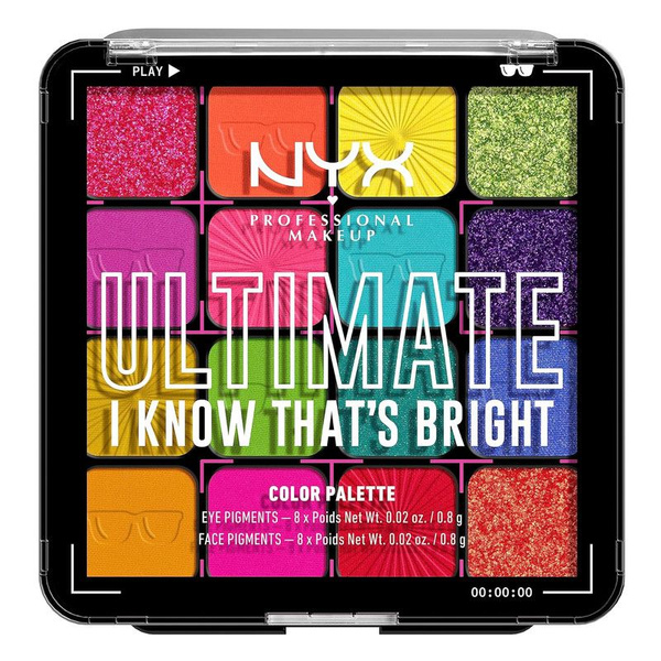 NYX PROFESSIONAL MAKEUP Палитра теней для век - купить с доставкой по ...