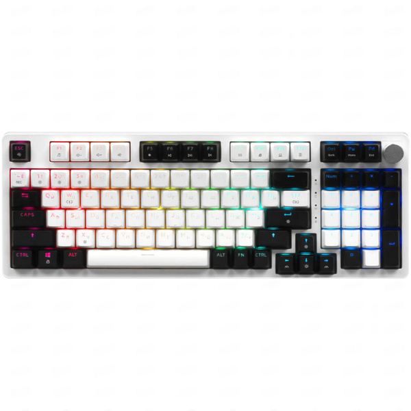 Игровая клавиатура для компьютера проводная механическая Ruby Red ...