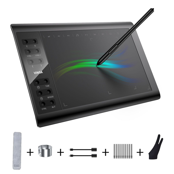 Графический планшет IMICE, A4, Mac OS, Windows, 8192 уровня, черный ...
