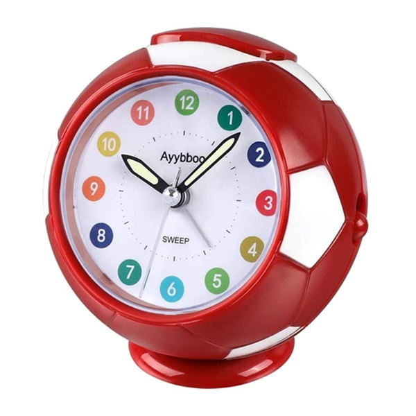 Электронный будильник,Футбольные умные будильники - красно-белые купить ...