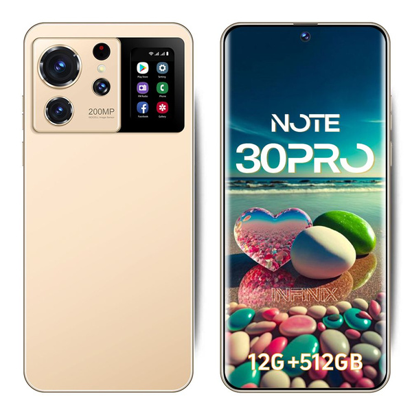 Смартфон Note серия 30 pro телефон с двойным экраном русский язык 5G ...