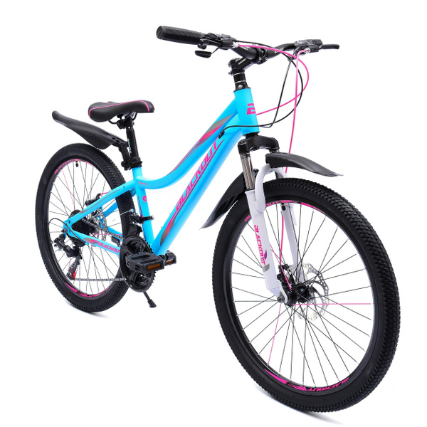 Велосипед детский 24", скоростной, дисковые тормоза, BLACKOUT, (коробка ...
