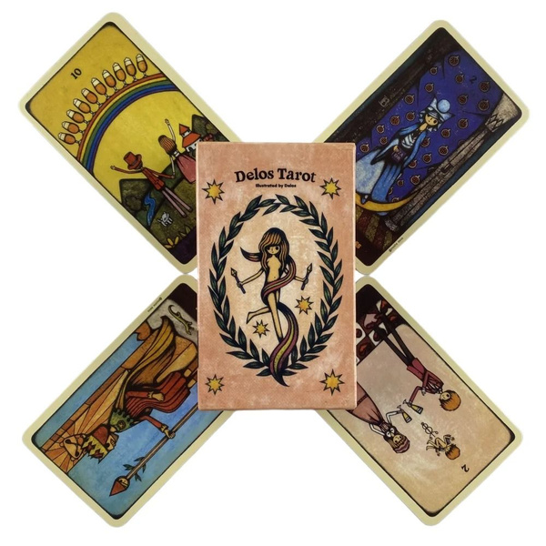 карты Таро Делос/Delos Tarot,Гадальные карты - купить с доставкой по ...