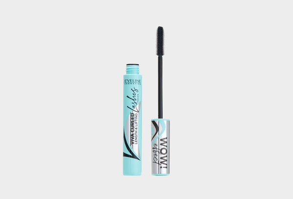 Тушь для ресниц, удлинение и подкручивание Eveline Viva Curled Lashes ...