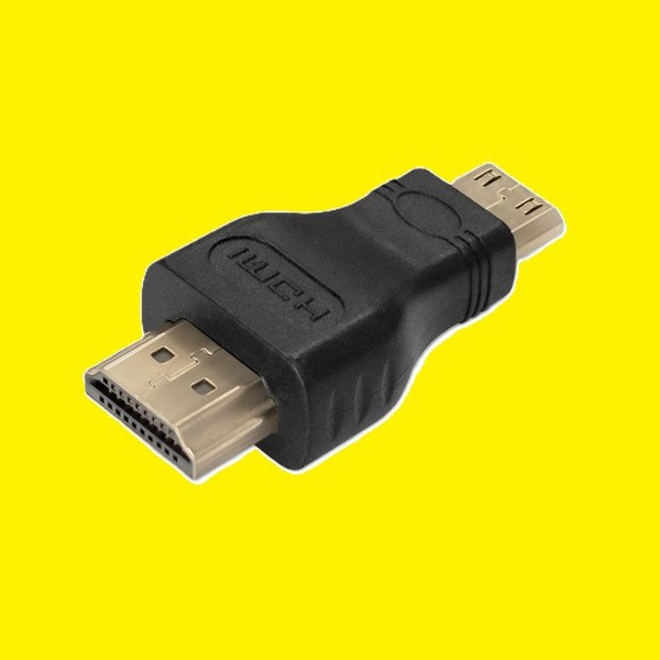 Переходник HDMI на Mini HDMI (папа - папа) N21 разъем штекер, Connector ...