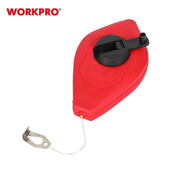 Набор для разметки, шнур 30м с красным мелом WORKPRO - купить с ...