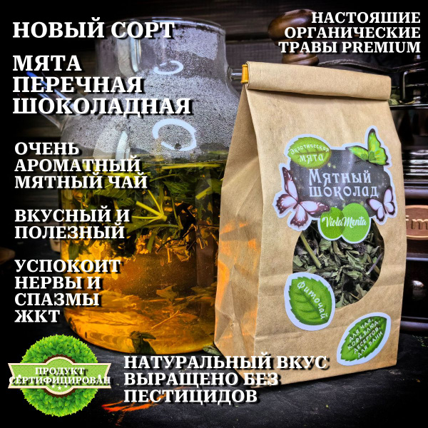 Мята перечная сушеная для чая, 25 гр - купить с доставкой по выгодным ...