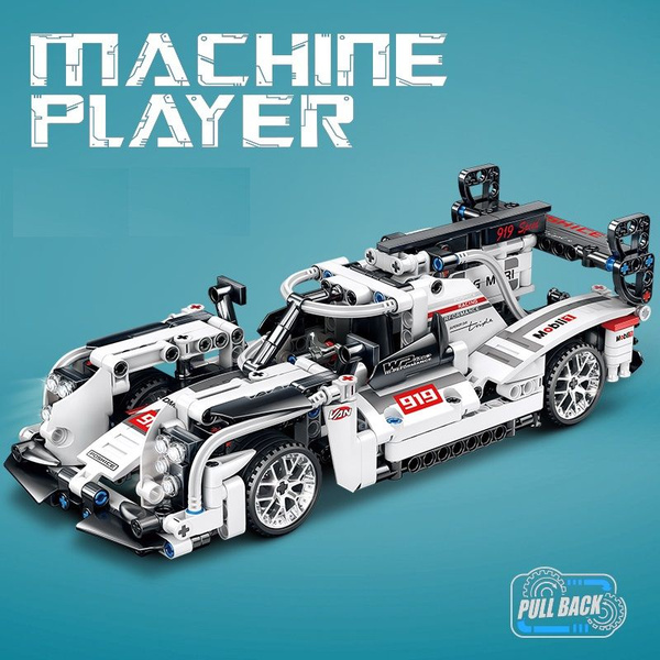Конструктор Техник набор 400+деталей (technic, модель racing спорткар ...