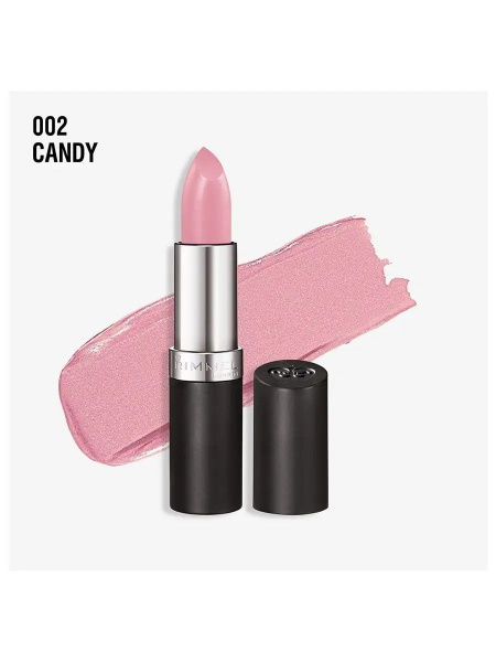 Rimmel Губная помада Lasting Finish 002 Candy 4г - купить с доставкой ...